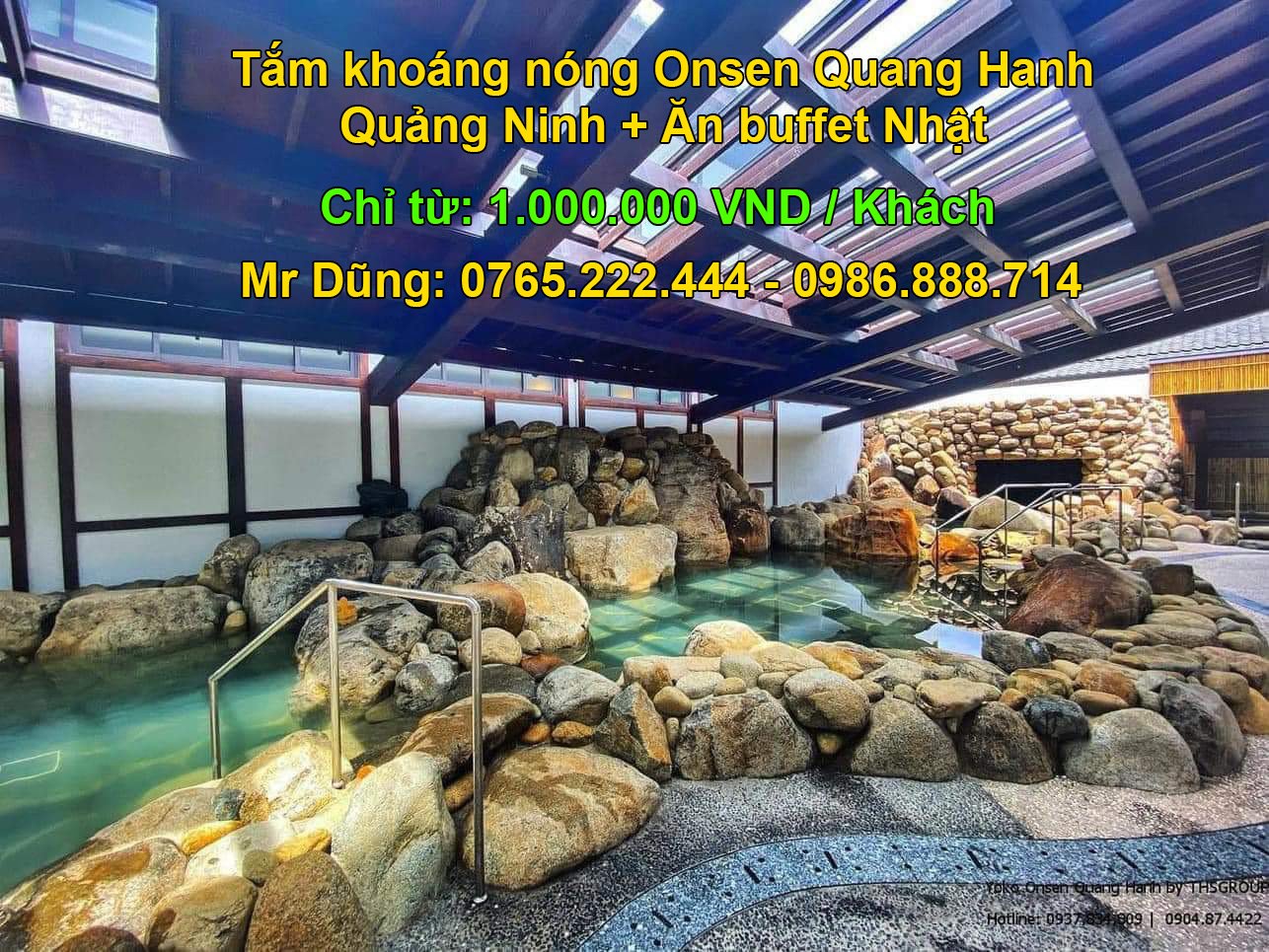 Onsen Quang Hanh Quảng Ninh giá vé