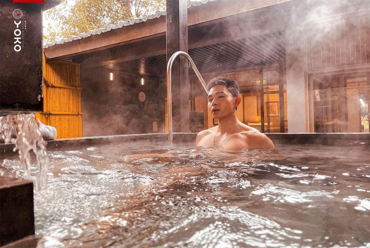 Phòng Deluxe ở Onsen Quang Hanh Quảng Ninh